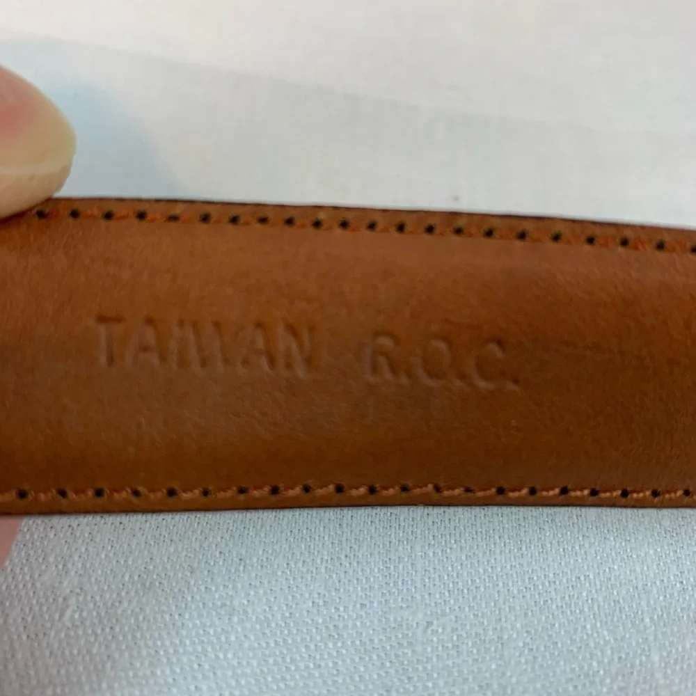 Christopher Hayes Men's Black Leather Belt- Sz 40